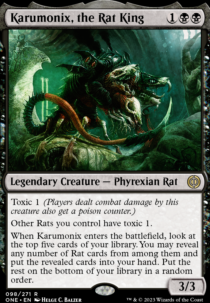 Karumonix, the Rat King feature for Karumonix's Plague Rats