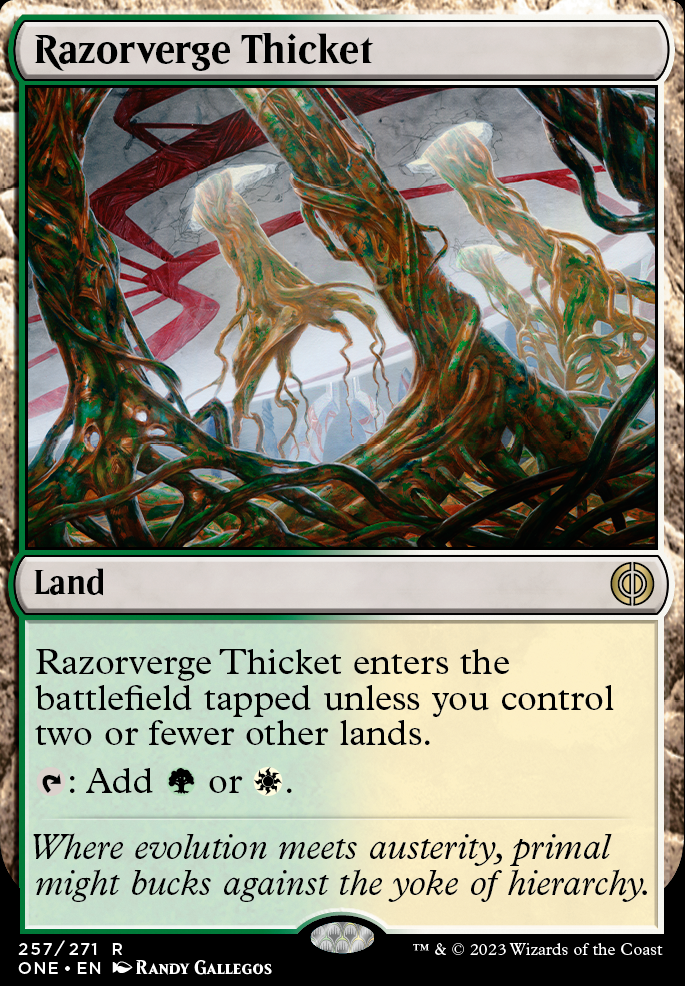 Featured card: Razorverge Thicket