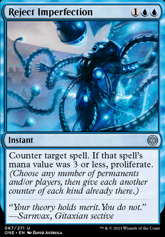 Reject Imperfection feature for Infect