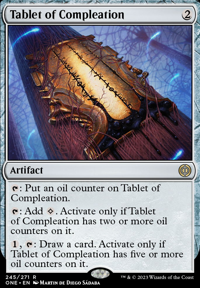 Featured card: Tablet of Compleation