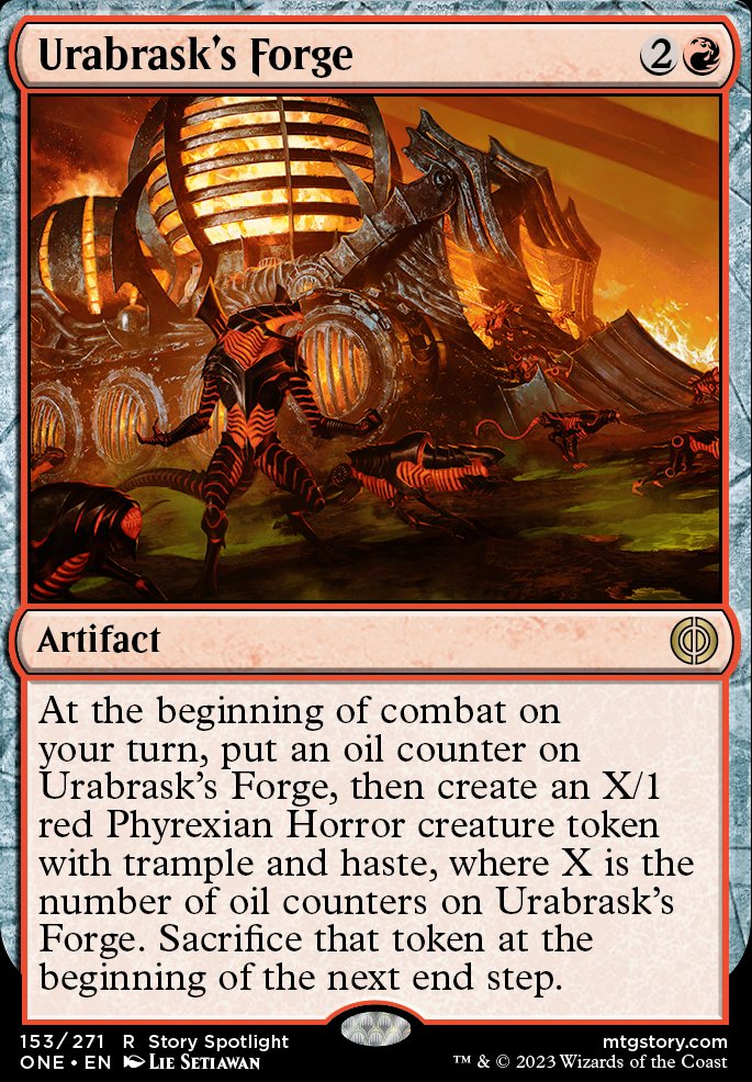 Featured card: Urabrask's Forge