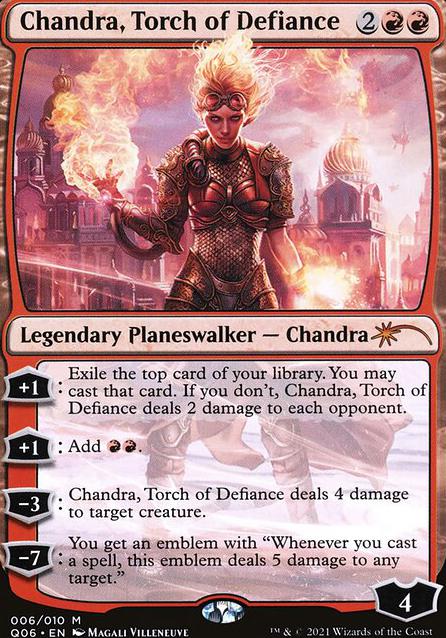 Chandra, Torch of Defiance feature for ARRRRGH