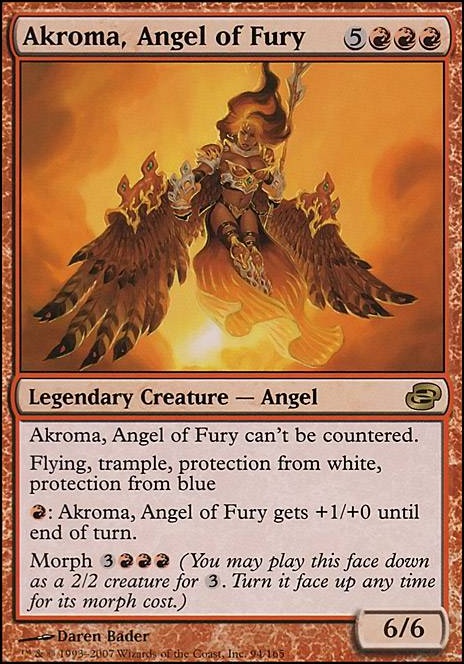 Akroma, Angel of Fury feature for Akroma Big Mana Beats
