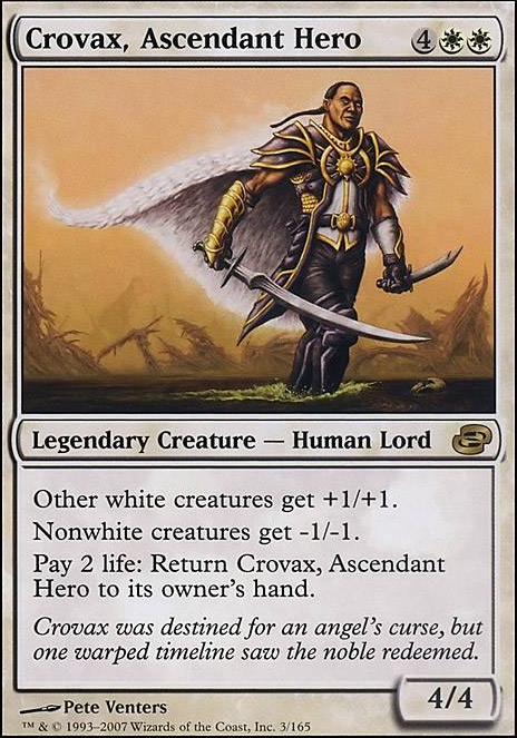 Featured card: Crovax, Ascendant Hero
