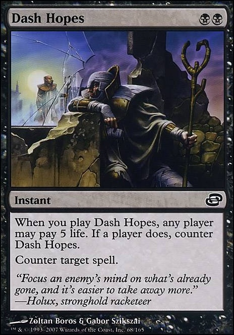 Dash Hopes feature for Blueless Counterspells