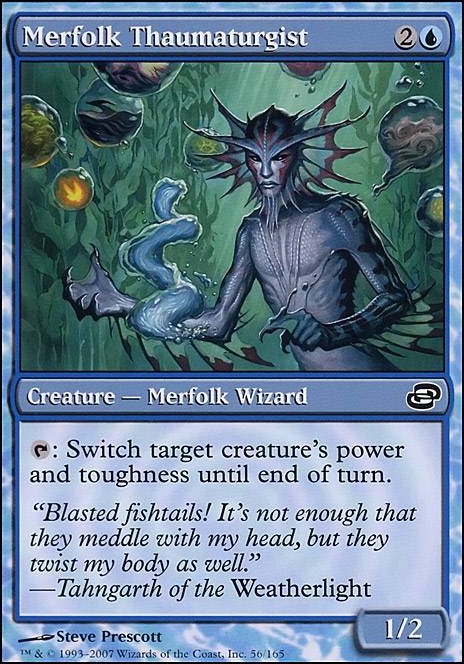 Merfolk Thaumaturgist feature for Counting to Zero