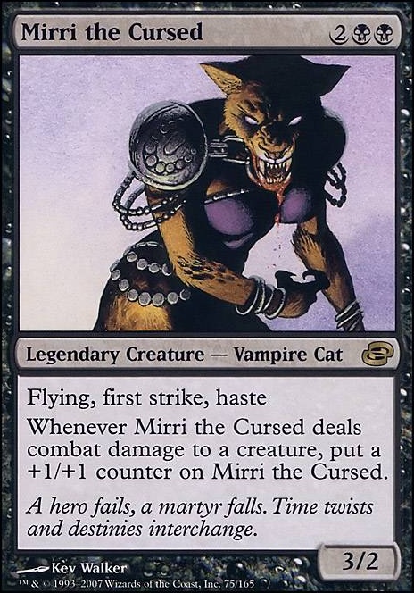 Mirri the Cursed feature for Villain EDH