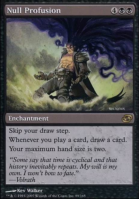 Null Profusion feature for Golgari Null-Swallower