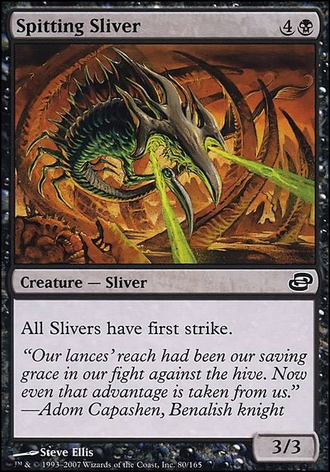 Featured card: Spitting Sliver