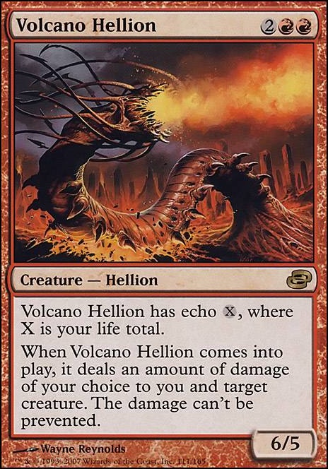 Featured card: Volcano Hellion