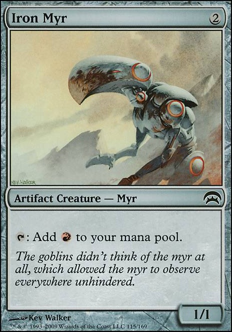Featured card: Iron Myr