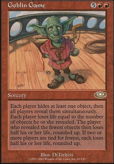 Featured card: Goblin Game