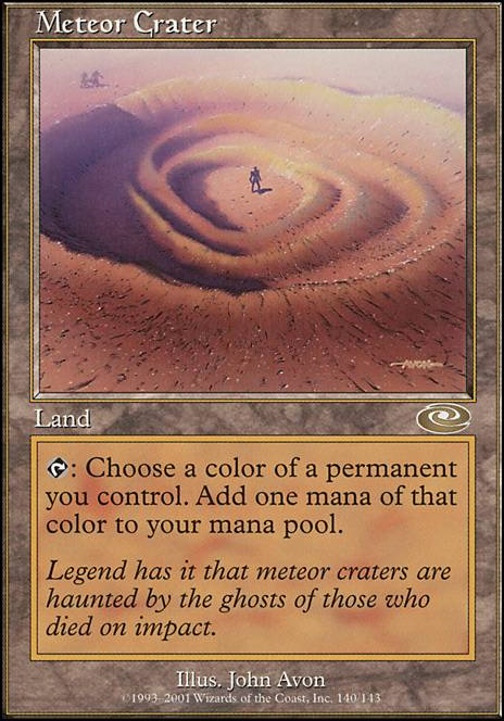 Featured card: Meteor Crater