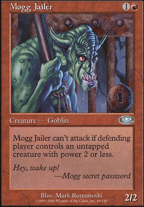 Featured card: Mogg Jailer