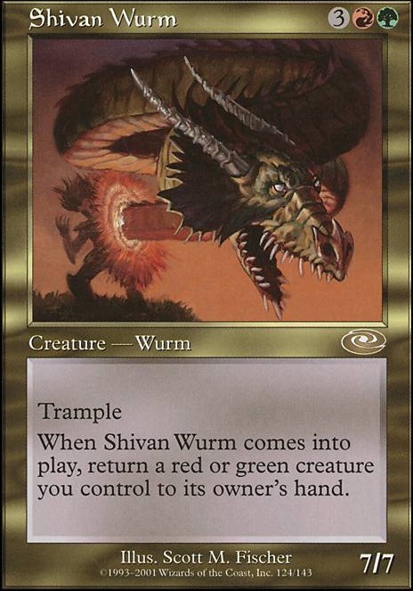 Featured card: Shivan Wurm