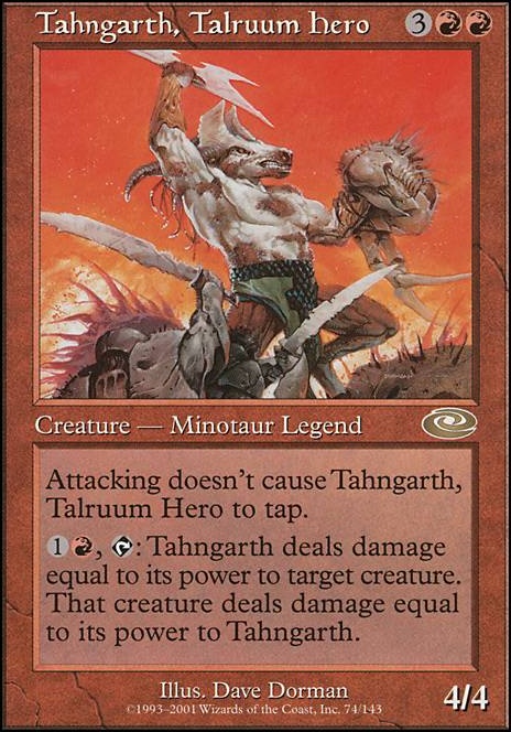Featured card: Tahngarth, Talruum Hero