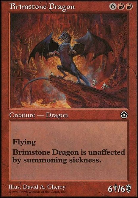Featured card: Brimstone Dragon