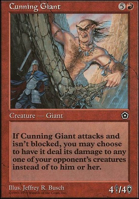 Featured card: Cunning Giant
