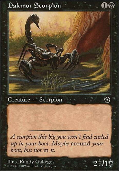 Dakmor Scorpion feature for Scorpio: Halana, Fynn, and a dose of venom