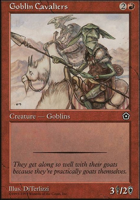 Featured card: Goblin Cavaliers