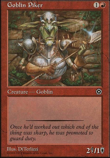 Featured card: Goblin Piker