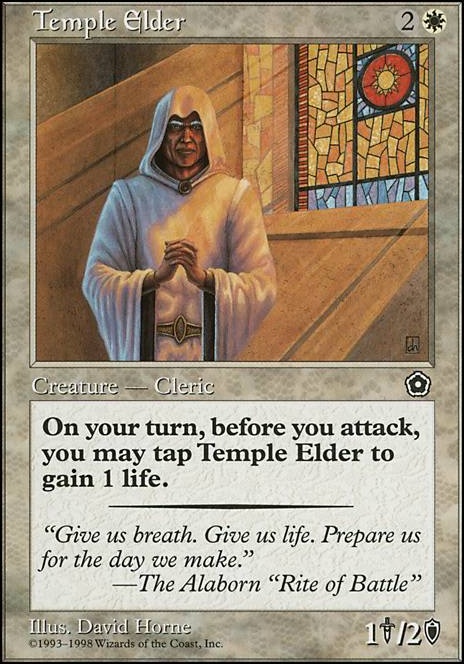 Featured card: Temple Elder