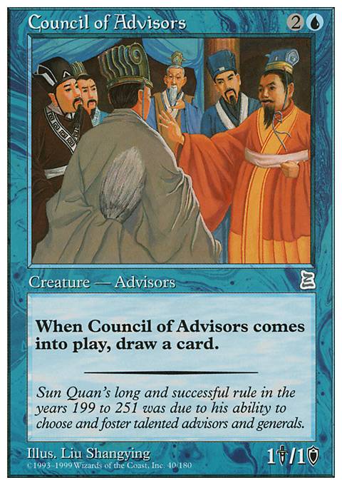 Featured card: Council of Advisors