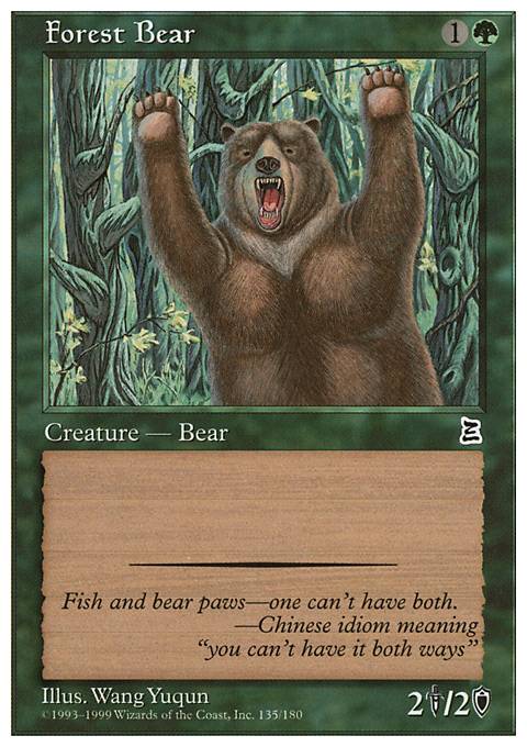 Featured card: Forest Bear