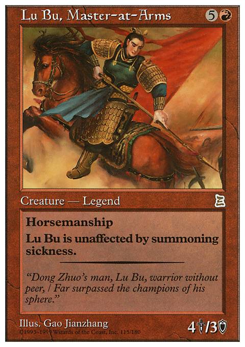 Commander: Lu Bu, Master-at-Arms