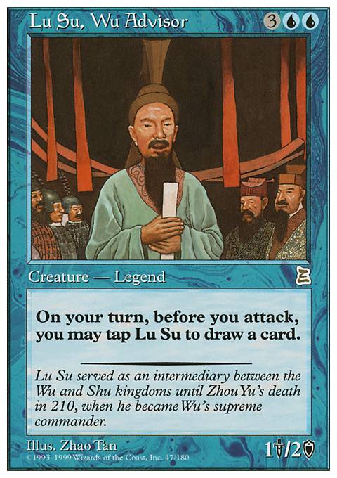 Featured card: Lu Su, Wu Advisor