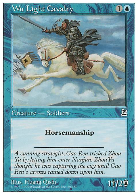 Featured card: Wu Light Cavalry