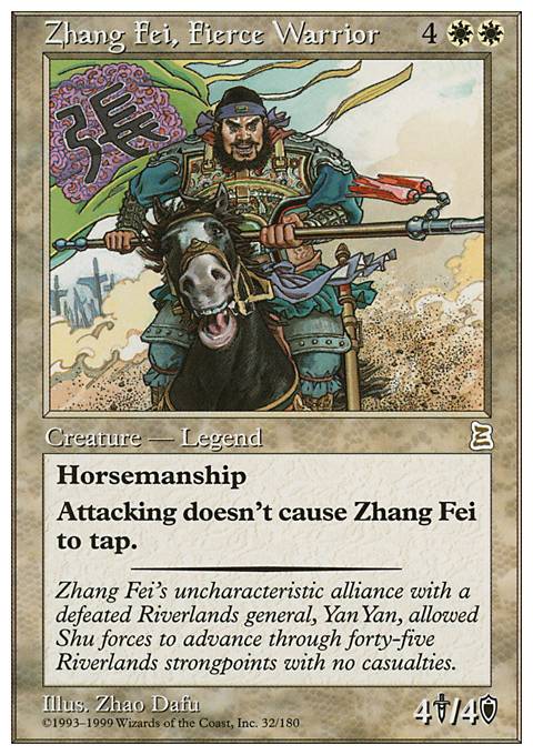 Commander: Zhang Fei, Fierce Warrior