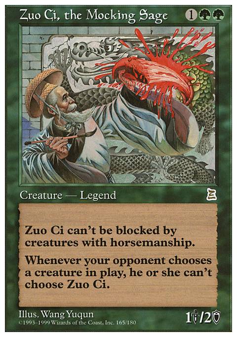 Featured card: Zuo Ci, the Mocking Sage