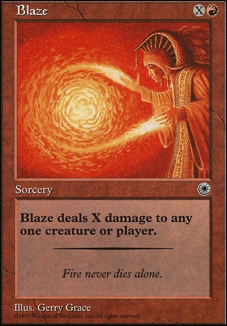 Featured card: Blaze