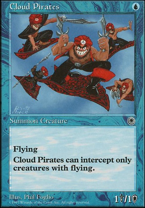 Cloud Pirates feature for Pirate Pauper EDH