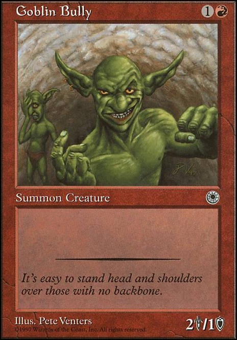 Featured card: Goblin Bully