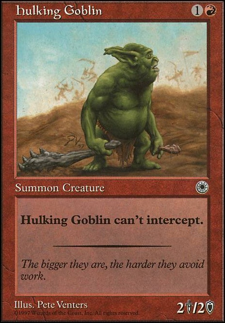 Featured card: Hulking Goblin