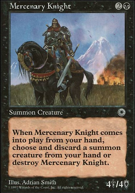 Featured card: Mercenary Knight