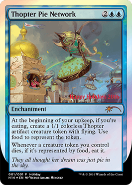Featured card: Thopter Pie Network