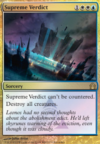 Featured card: Supreme Verdict