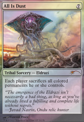 All is Dust feature for Eldrazi Aggro (Legacy)