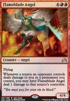 Featured card: Flameblade Angel