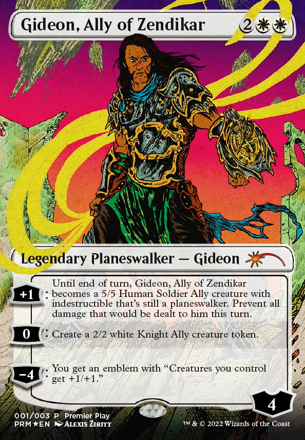Featured card: Gideon, Ally of Zendikar