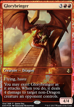 Glorybringer feature for Mardu Dragon Zoo
