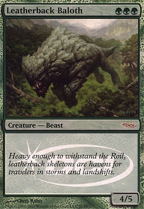 Featured card: Leatherback Baloth