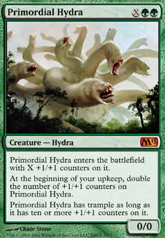 Primordial Hydra feature for X Spell Tribal? Yes.