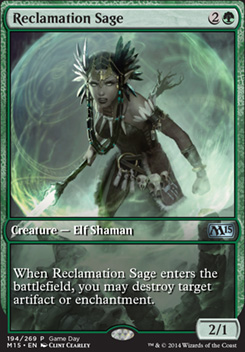 Featured card: Reclamation Sage