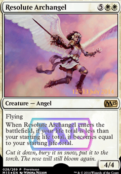 Featured card: Resolute Archangel