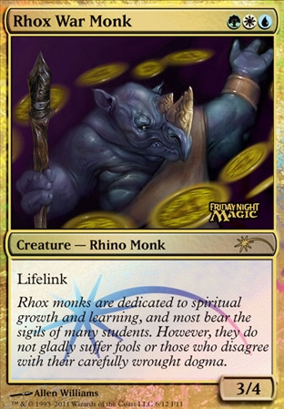 Featured card: Rhox War Monk