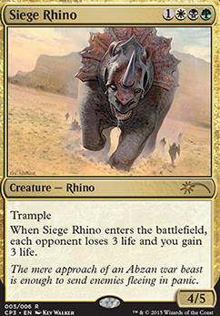 Featured card: Siege Rhino